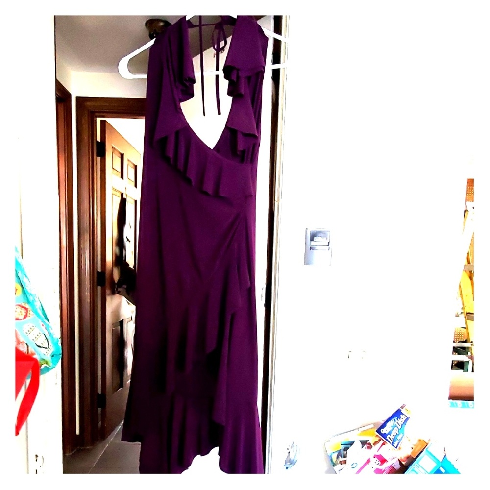 ASSA purple dress